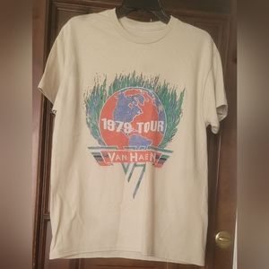 NWOT-Van Halen " World Tour 1979" Tee Shirt